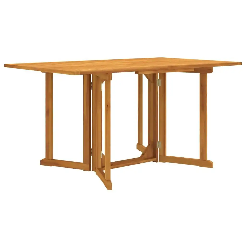 Folding Butterfly Garden Table 150x90x75 cm Solid Wood Teak 362751