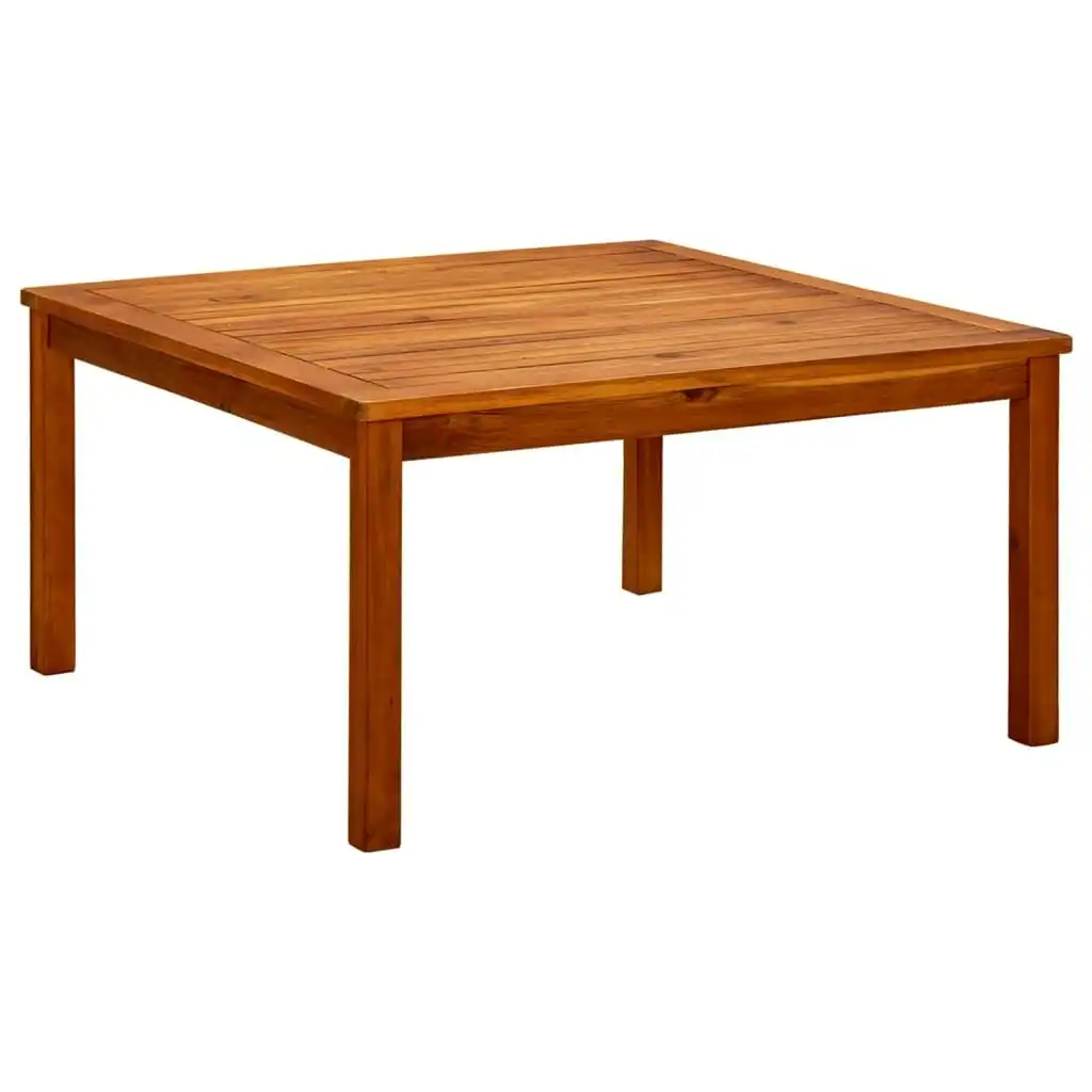 Garden Coffee Table 85x85x45 cm Solid Acacia Wood 316396