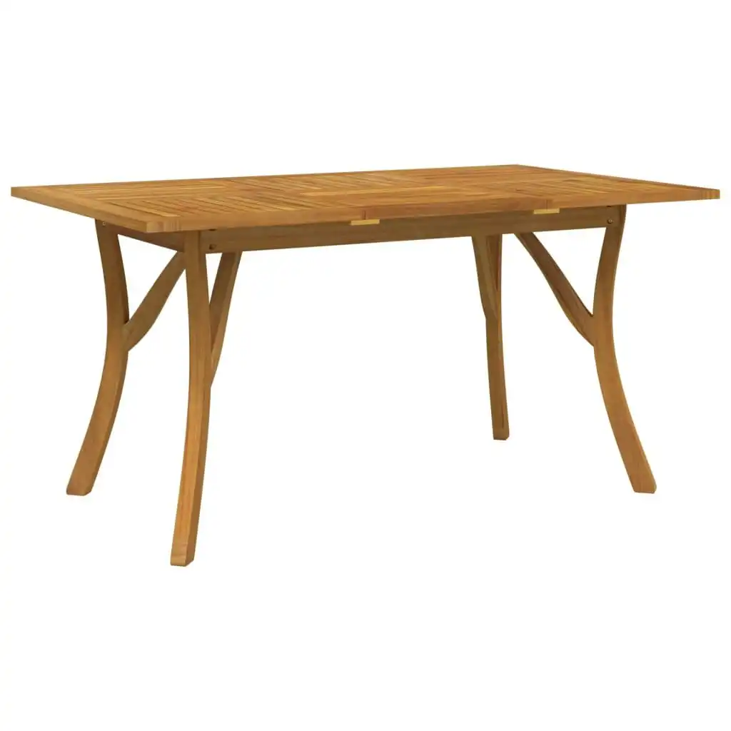 Garden Table 150x90x75 cm Solid Wood Acacia 363308