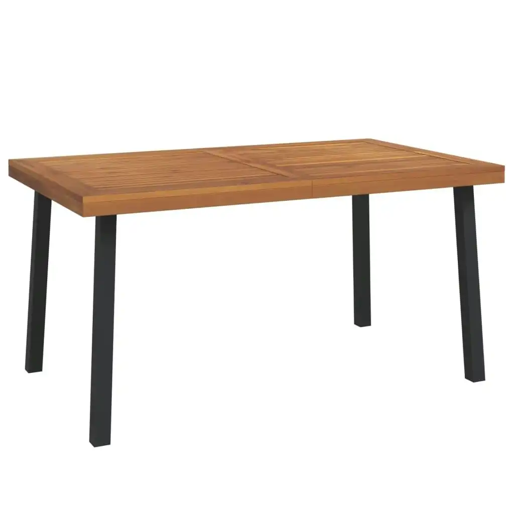 Garden Table 150x90x75 cm Solid Wood Acacia 319523
