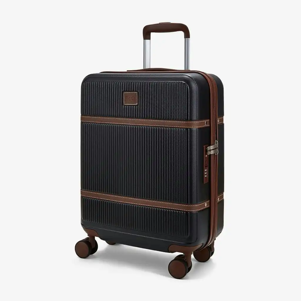 Rock Chelsea 54cm Carry On Hardsided Luggage - Black