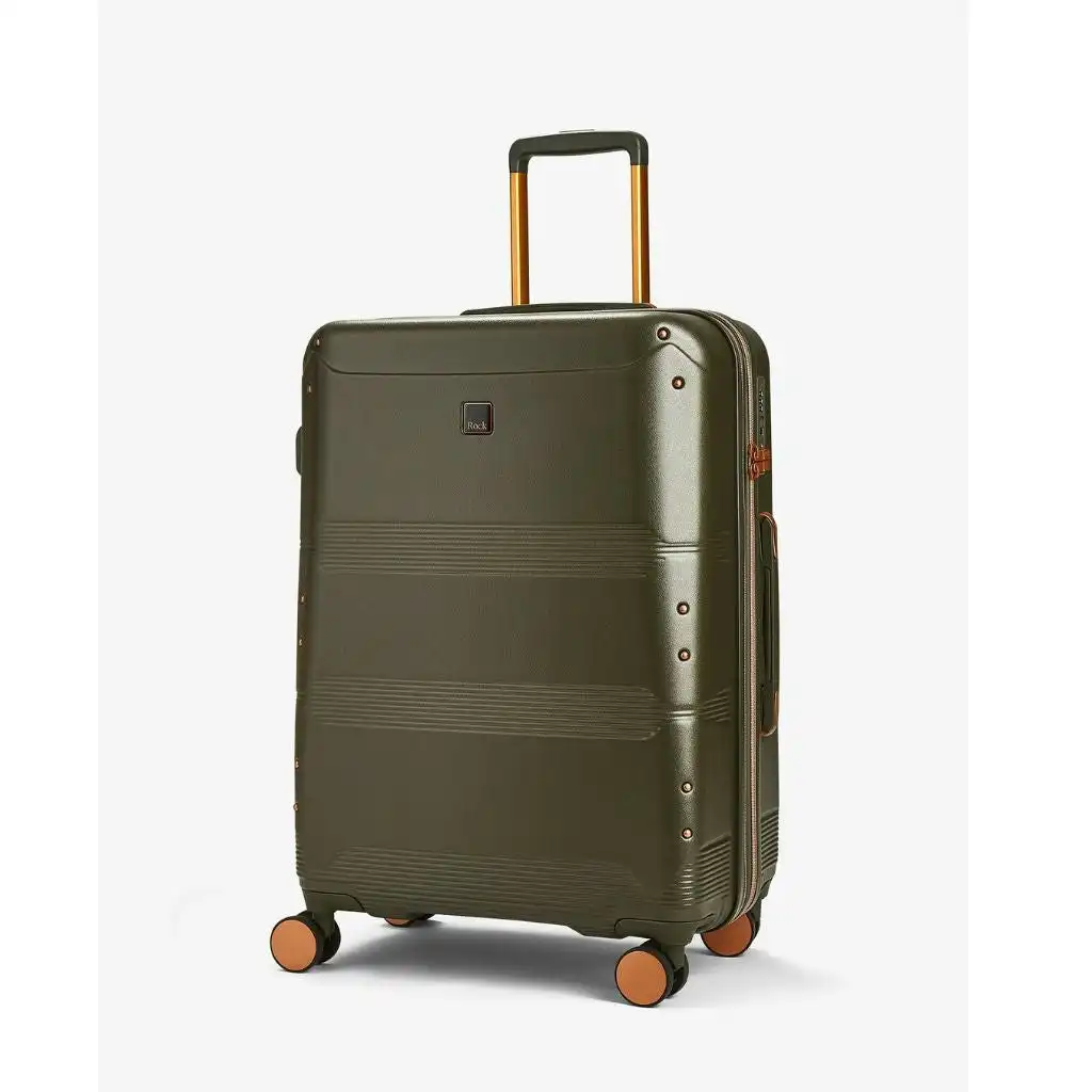 Rock Mayfair 64cm Medium Hardsided Luggage - Khaki
