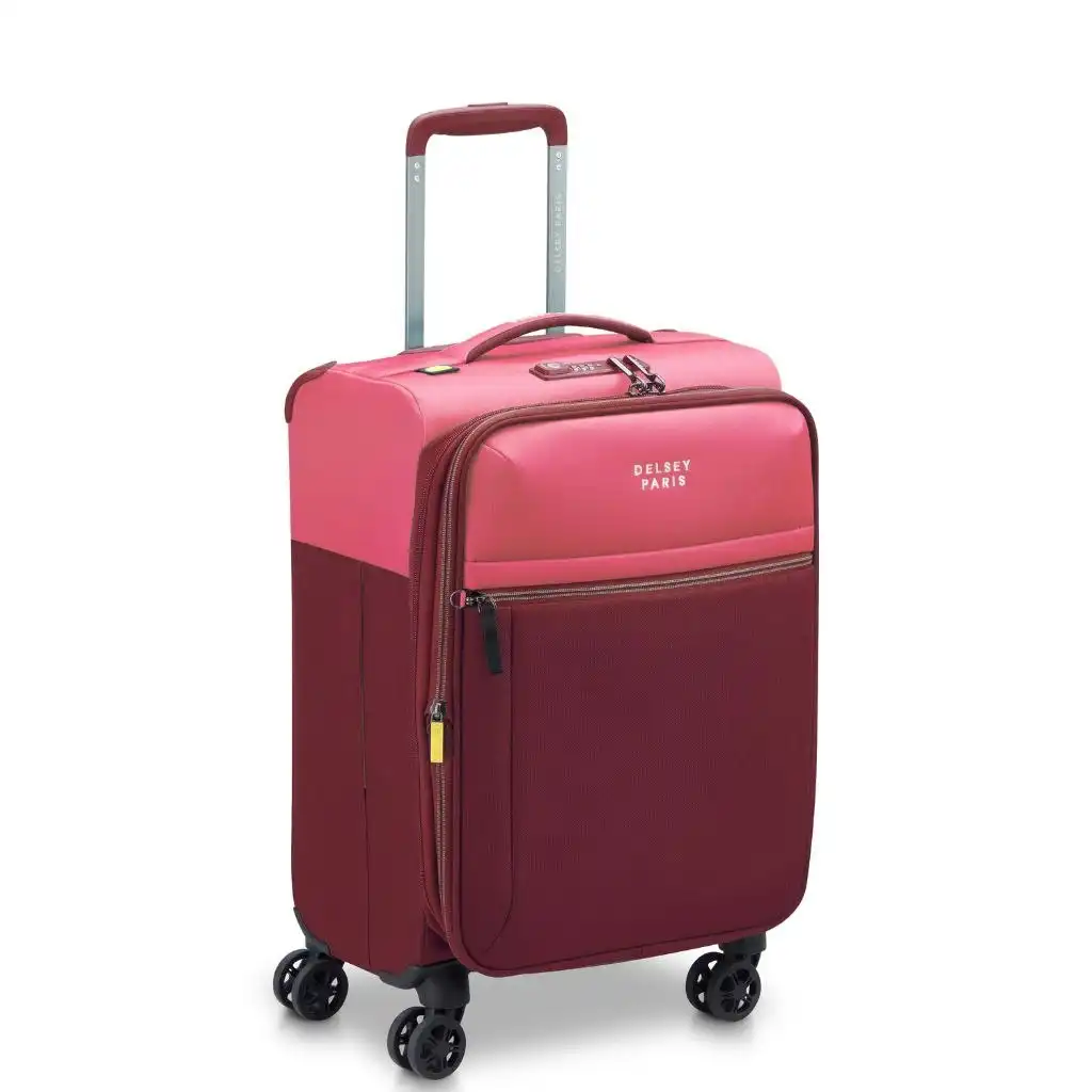 DELSEY BROCHANT 3.0 55cm Carry On Softsided Luggage - Pink