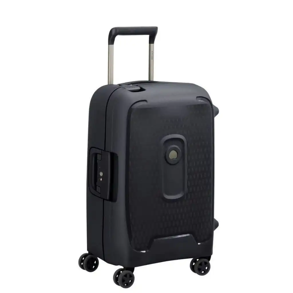 DELSEY Moncey MR 55cm Carry On Hardsided Luggage Black