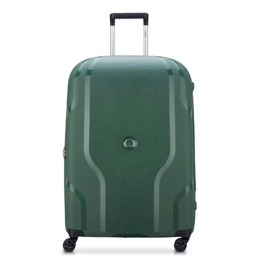 DELSEY Clavel MR 76cm Medium Hardsided Spinner Luggage - Deep Green