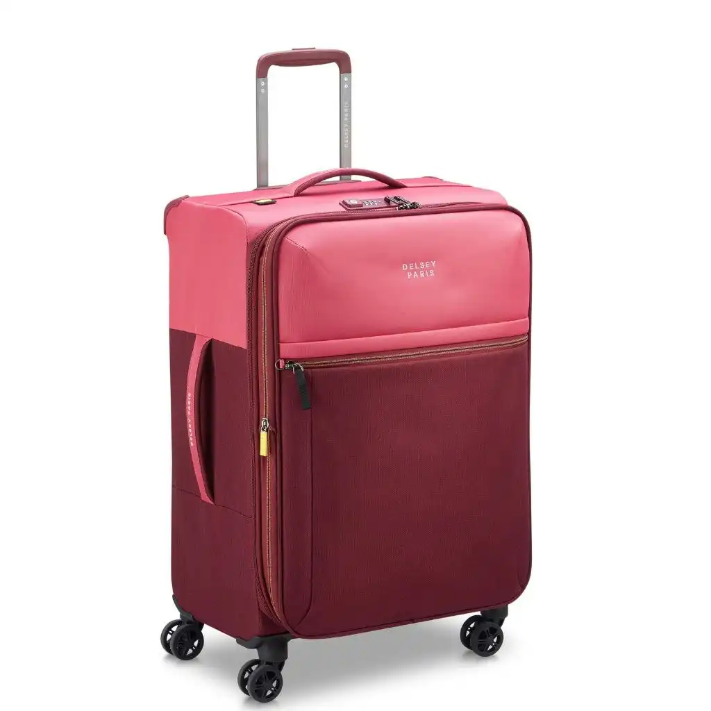 DELSEY BROCHANT 3.0 67cm Medium Softsided Luggage - Pink
