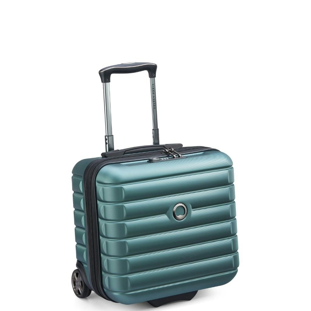 DELSEY Shadow Underseat 2 - Wheel Cabin Luggage - Green