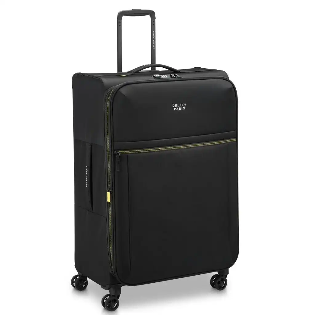 DELSEY BROCHANT 3.0 78cm Large Softsided Luggage - Deep Black