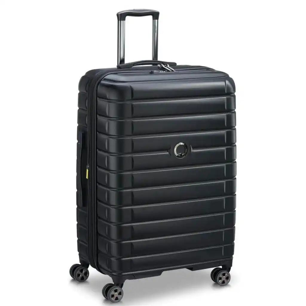 DELSEY Shadow 75cm Expandable Large Luggage - Black