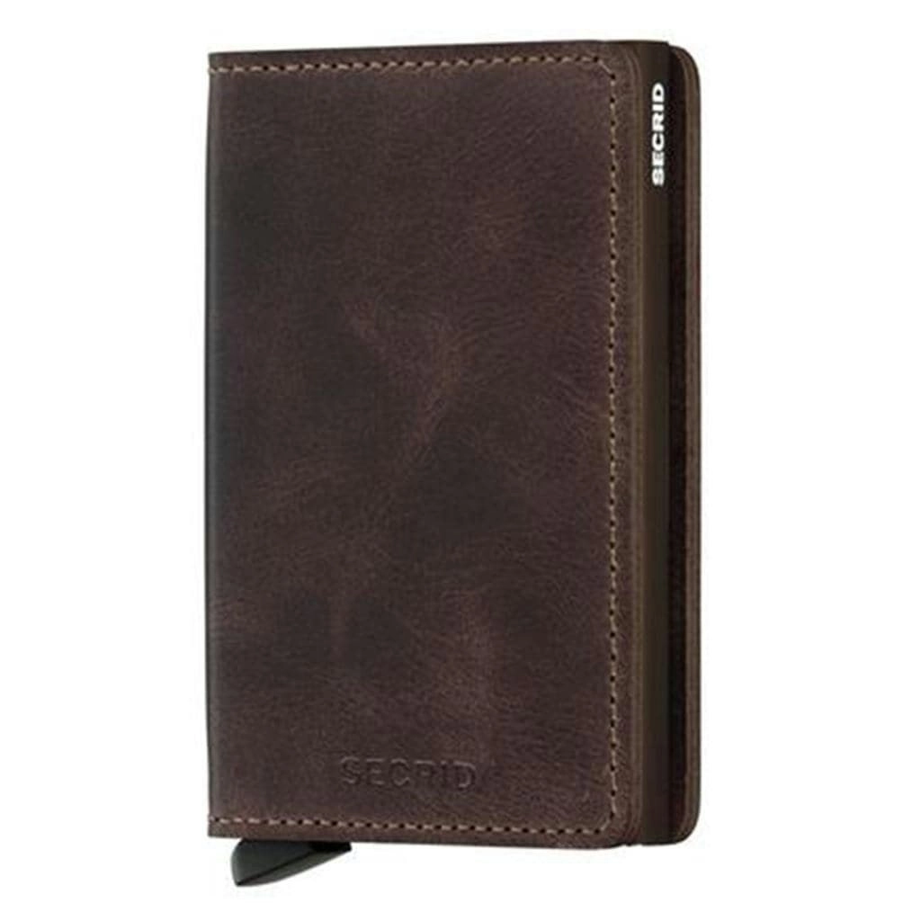 Secrid Slimwallet - Vintage Chocolate Leather