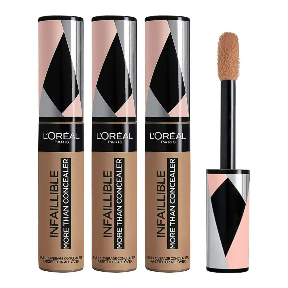 L'Oreal Paris L'Oreal Infallible More Than Concealer 11ml 337 Almond - 3 Pack