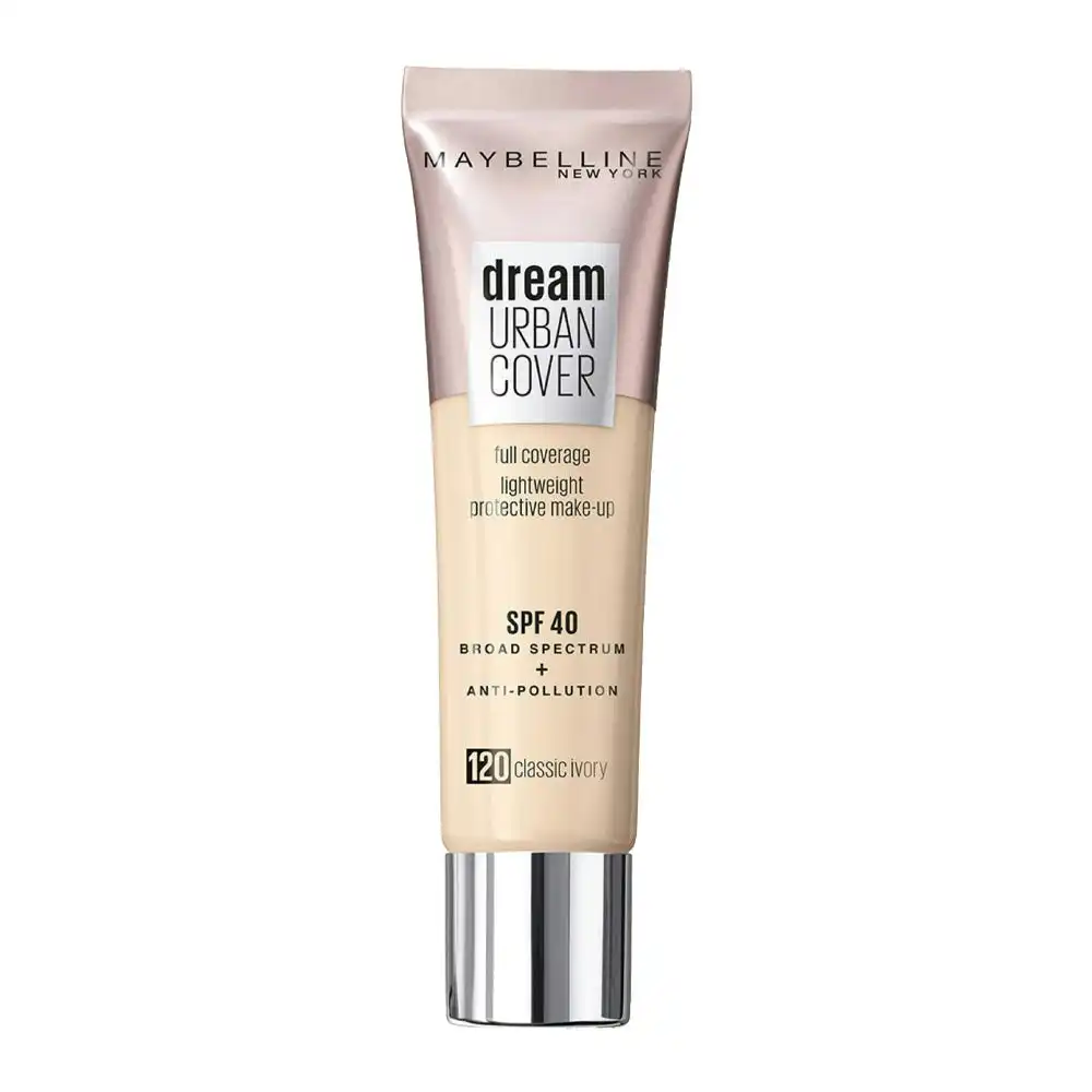 Maybelline Dream Urban Cover Makeup Spf40 30ml 120 Classic Ivory