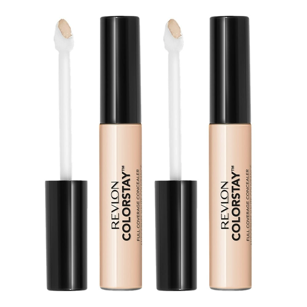 Revlon Colorstay Full Coverage Concealer 6.2ml 010 Vanilla - 2 Pack