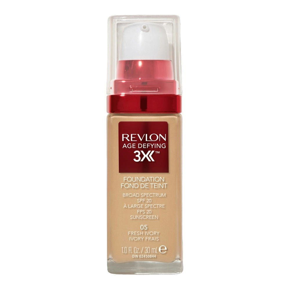 Revlon Age Defying 3x Foundation 30ml 05 Fresh Ivory