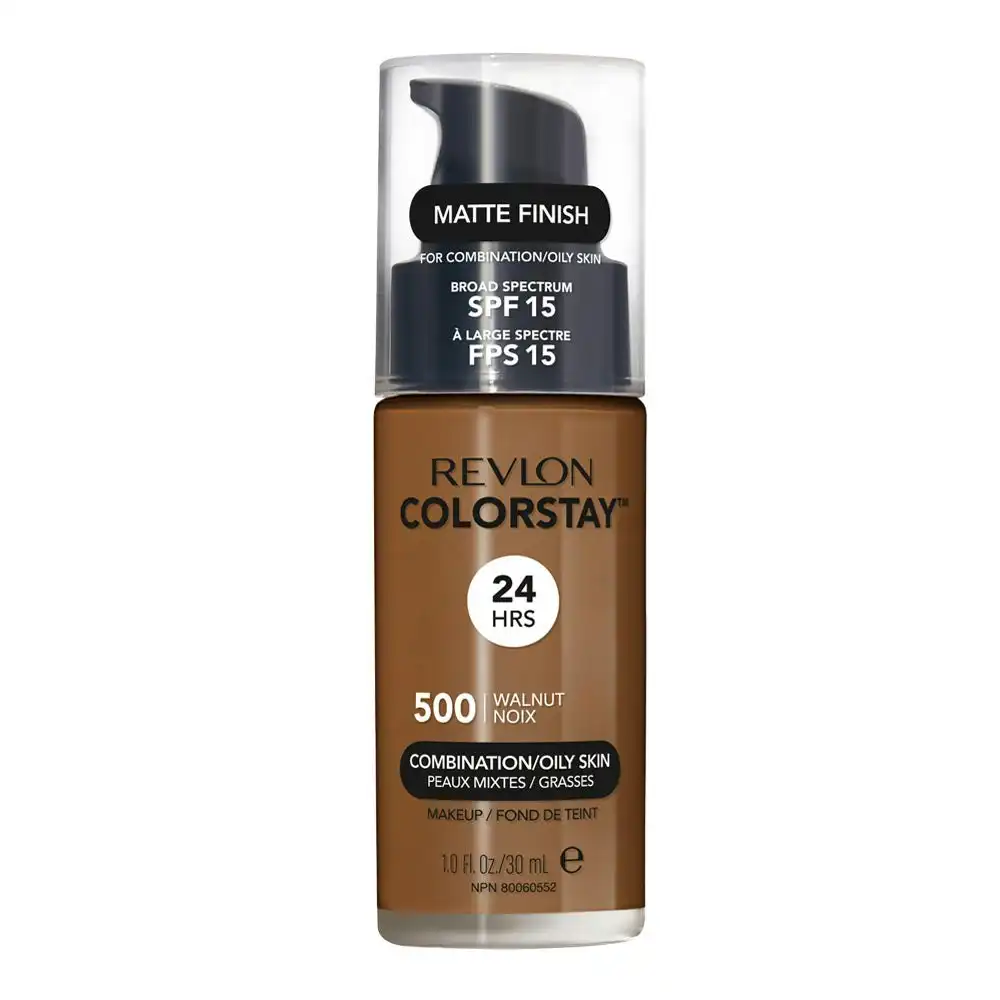 Revlon Colorstay Makeup Combination/ Oily Skin 30ml 500 Walnut