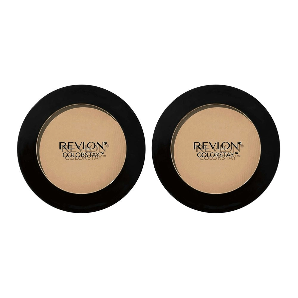 Revlon Colorstay Pressed Powder 8.4g 240 Medium Beige - 2 Pack