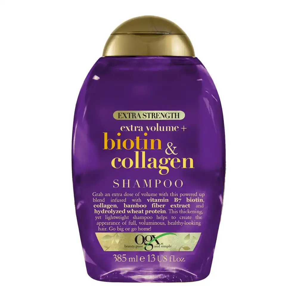 OGX Extra Volume + Biotin & Collagen Shampoo 385ml