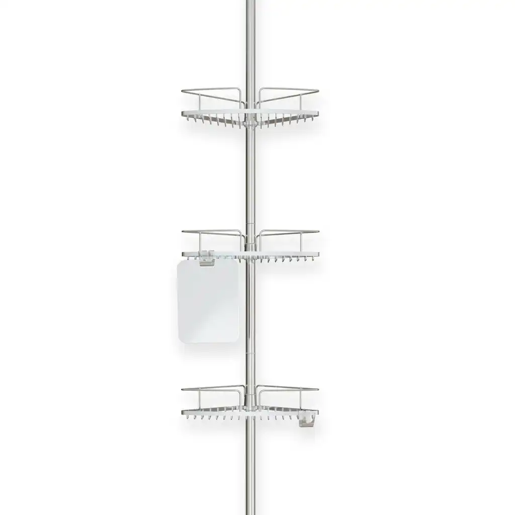 Better Living Fineline 3 Tension Shower Caddy - Stainless Steel