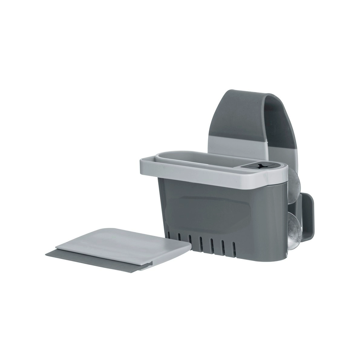 Grand Designs Kitchen Sink Caddy with Squeegee - Grey