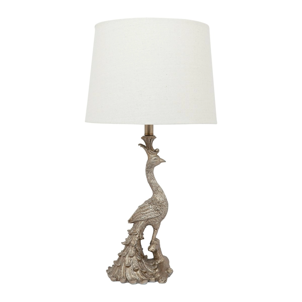 Cafe Lighting Peacock Table Lamp - Champagne Gold