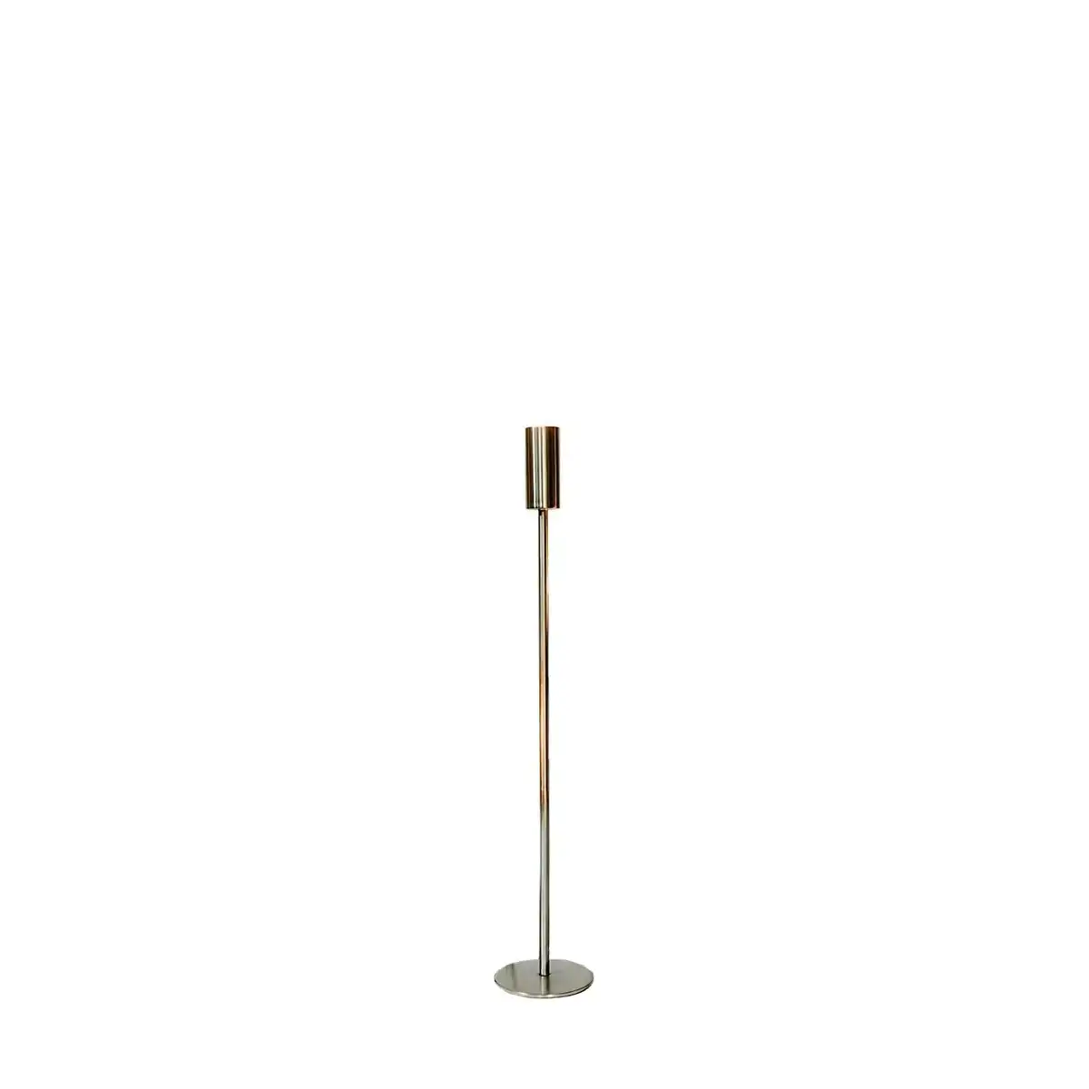 SSH Collection Ava 70cm Tall Single Candle Stand - Nickel