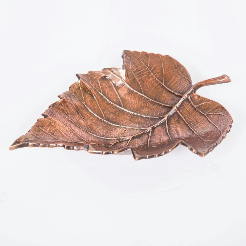 SSH Collection Maple Medium 34cm Long Decorative Leaf - Antique Copper