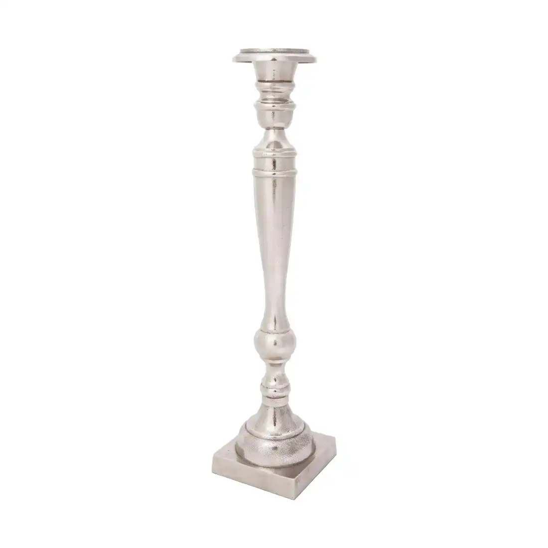 SSH Collection Athena 58cm Single Candle Stand - Antique Nickel Finish