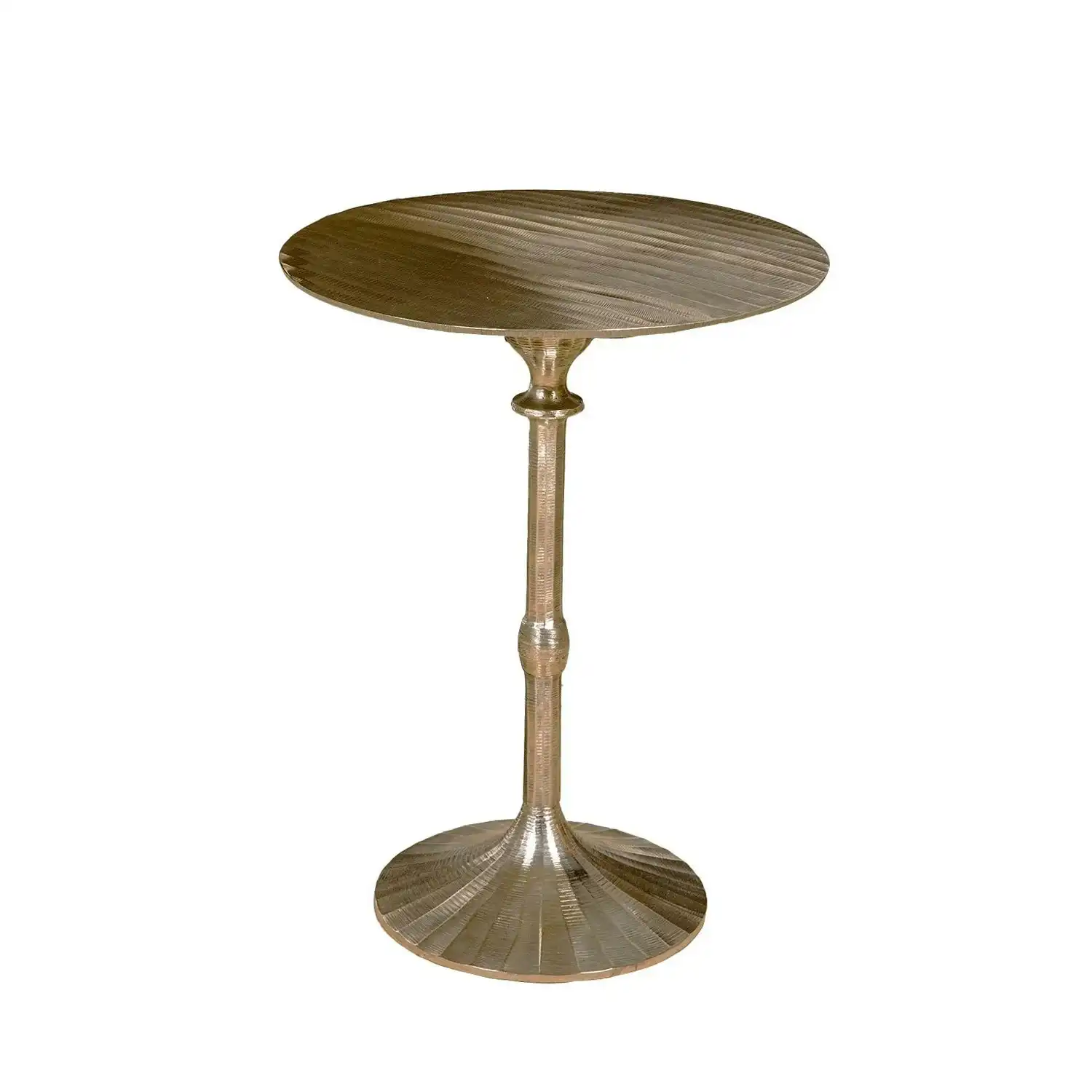 SSH Collection Chizzel 39.5cm Wide Side Table - Antique Gold