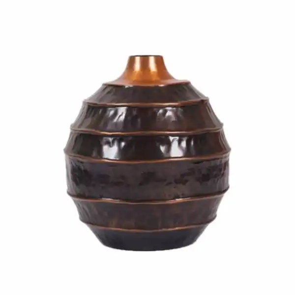 SSH Collection Cocoon Small 30cm Tall Vase - Copper