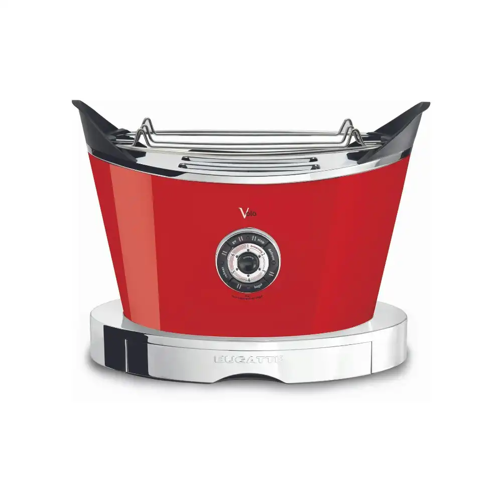 Bugatti Volo 2 Slice Toaster - Red