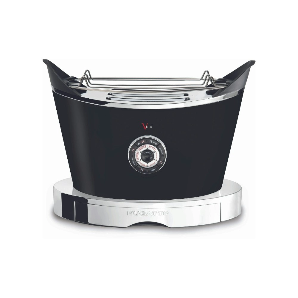 Bugatti Volo 2 Slice Toaster - Matte Black