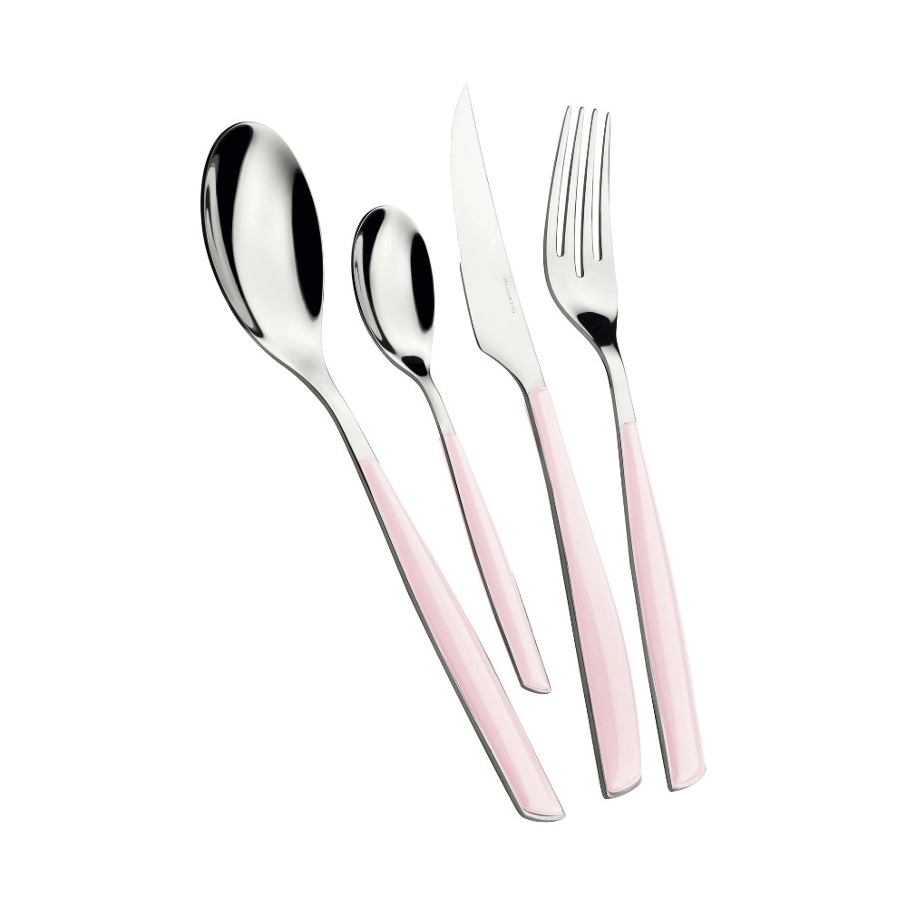 Bugatti Glamour 24 Piece Cutlery Set - Lotus Pink