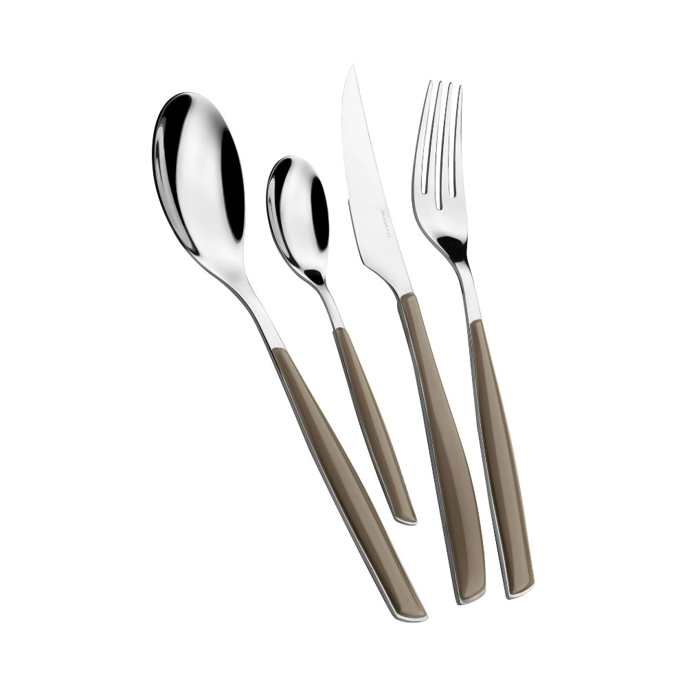 Bugatti Glamour 24 Piece Cutlery Set - Tobacco