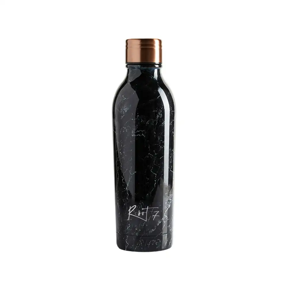 Root7 OneBottle 500ml Drink Bottle - Black Marble