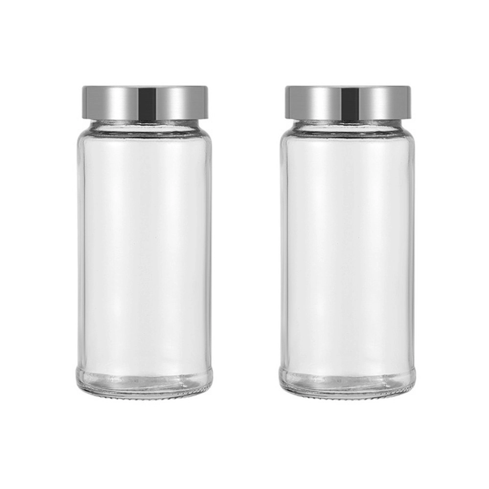 Shervin Verkil Gravity Grinder Glass Jar Set