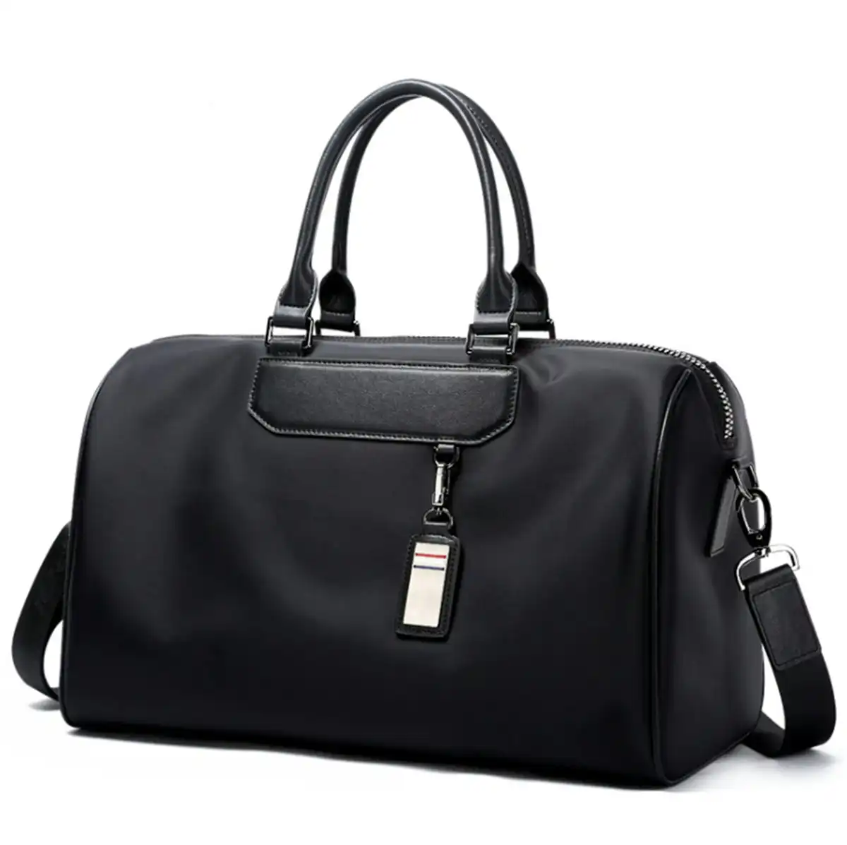 Bopai Luxury Waterproof Foldable Cross-body Travel Gym Sport Duffle Bag Luggage Hand Bag B3021 Black