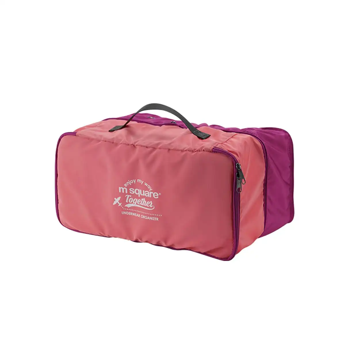 M Square Travelgear Double Layer Underwear Storage Bag Pink