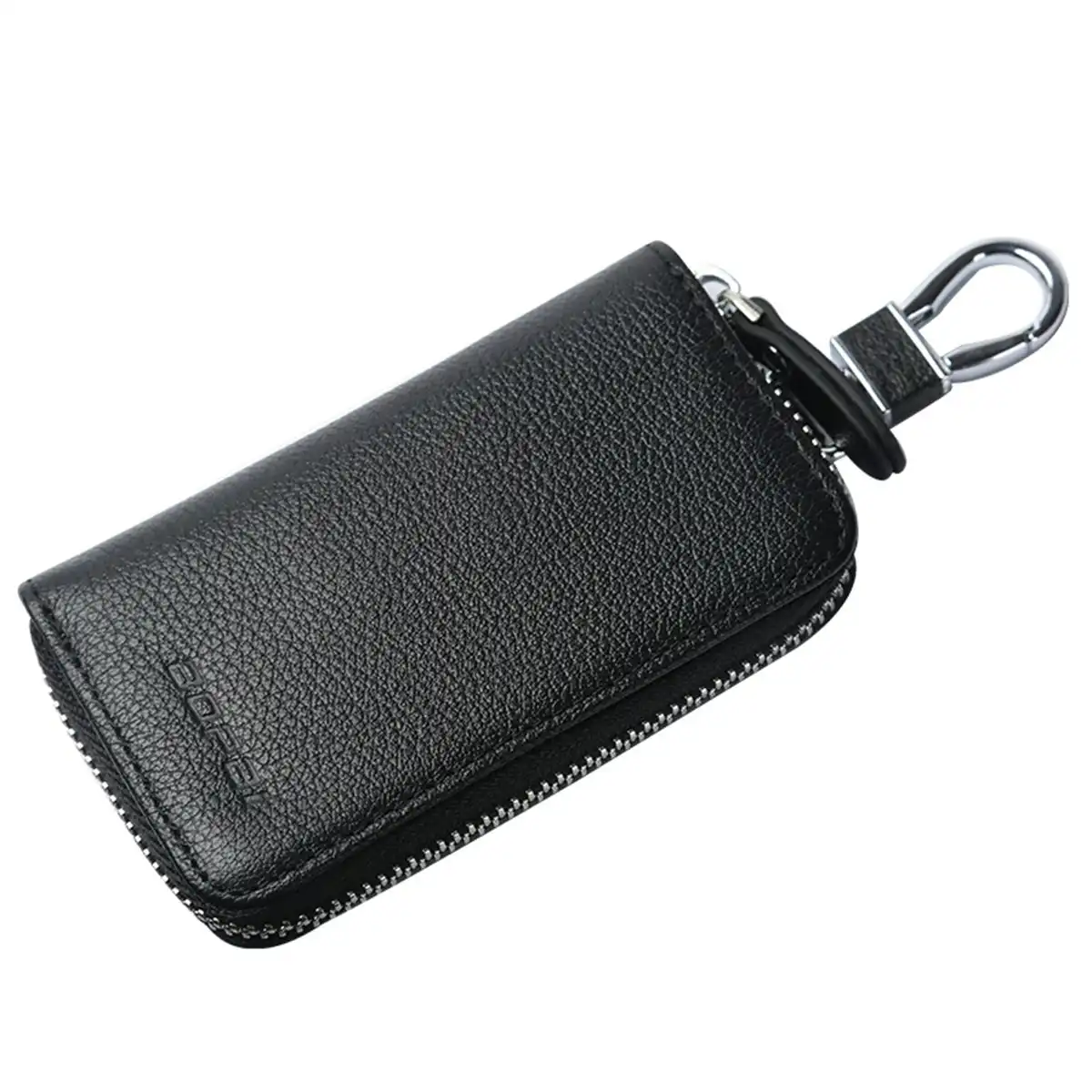Bopai Luxury Style Genuine Leather Wallet Car Key Holder Keys Organizer Bag Keychain Pouch B7221