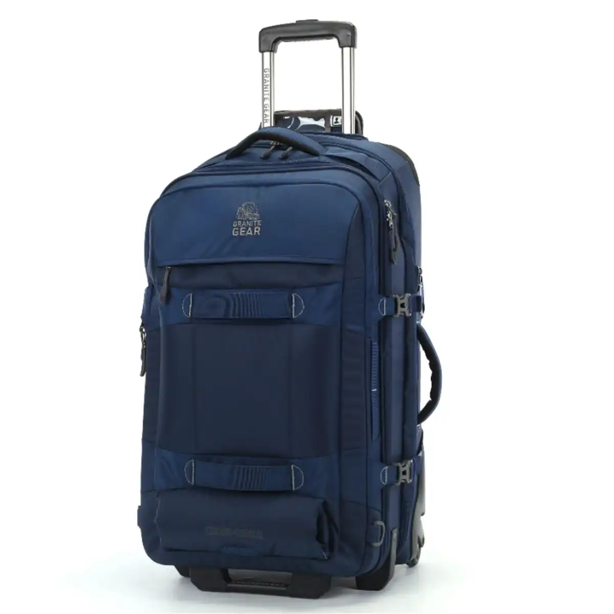 Granite Gear Wheeled Duffle With Waist Strap Suitcase Luggage Tote Check In Sofecase G2226 Blue