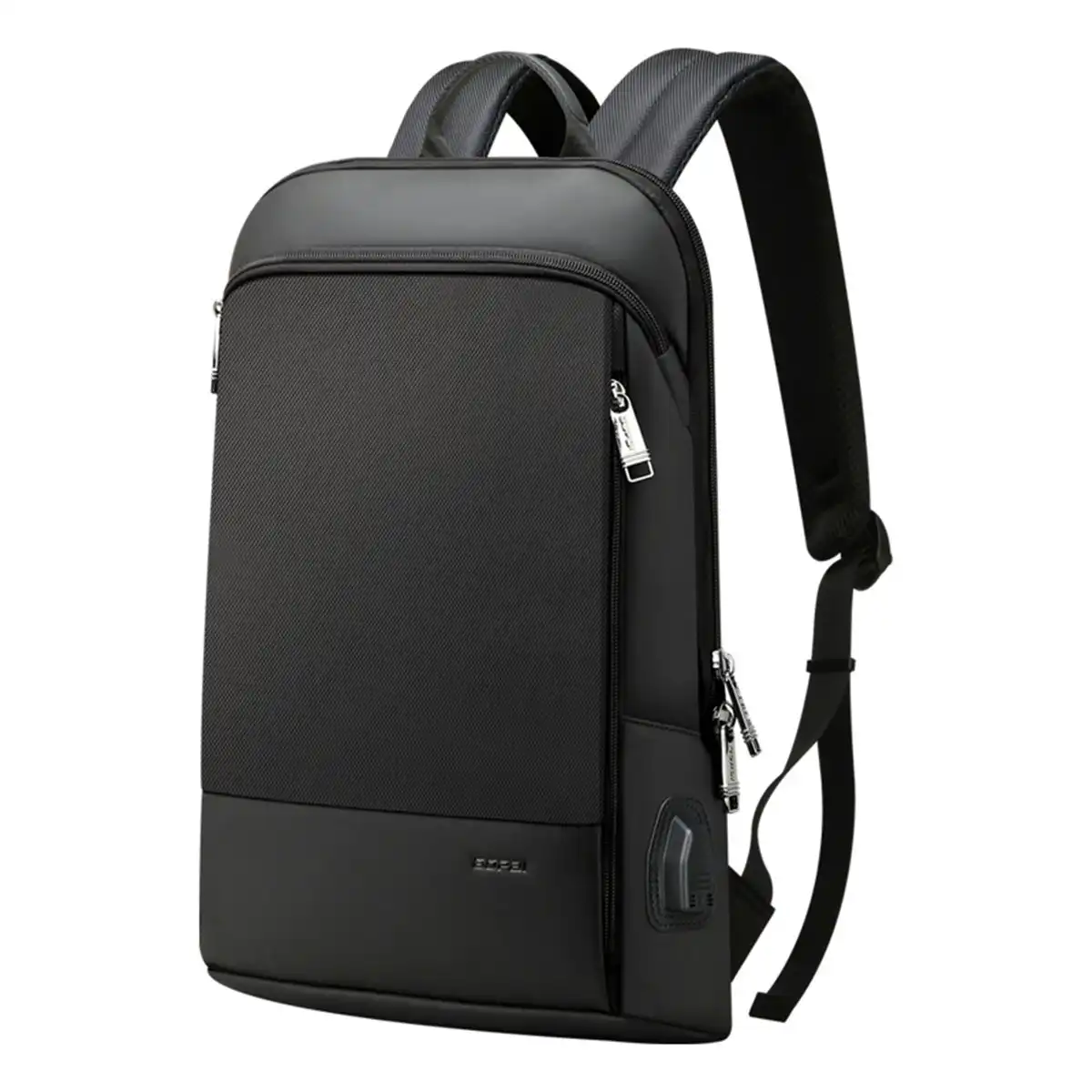 Bopai Luxury Waterproof Leather & Microfibre Anti-Theft With Usb Charging 15.6" Smart Laptop Travel BackpacK B7611