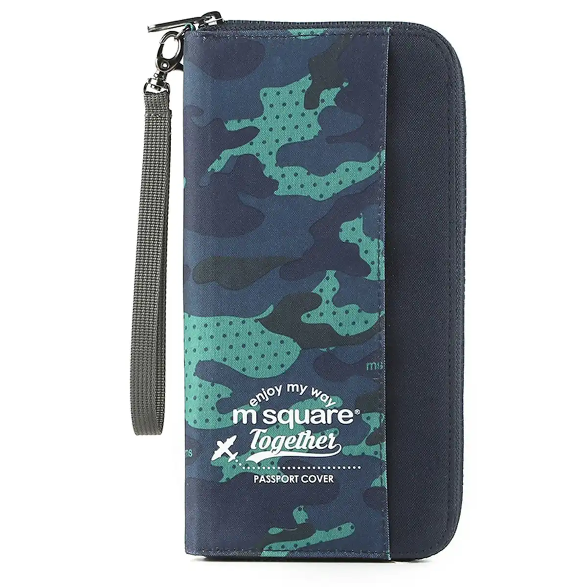 M Square Multinational Colorful Traveling Passport Wallet Bag Long Version