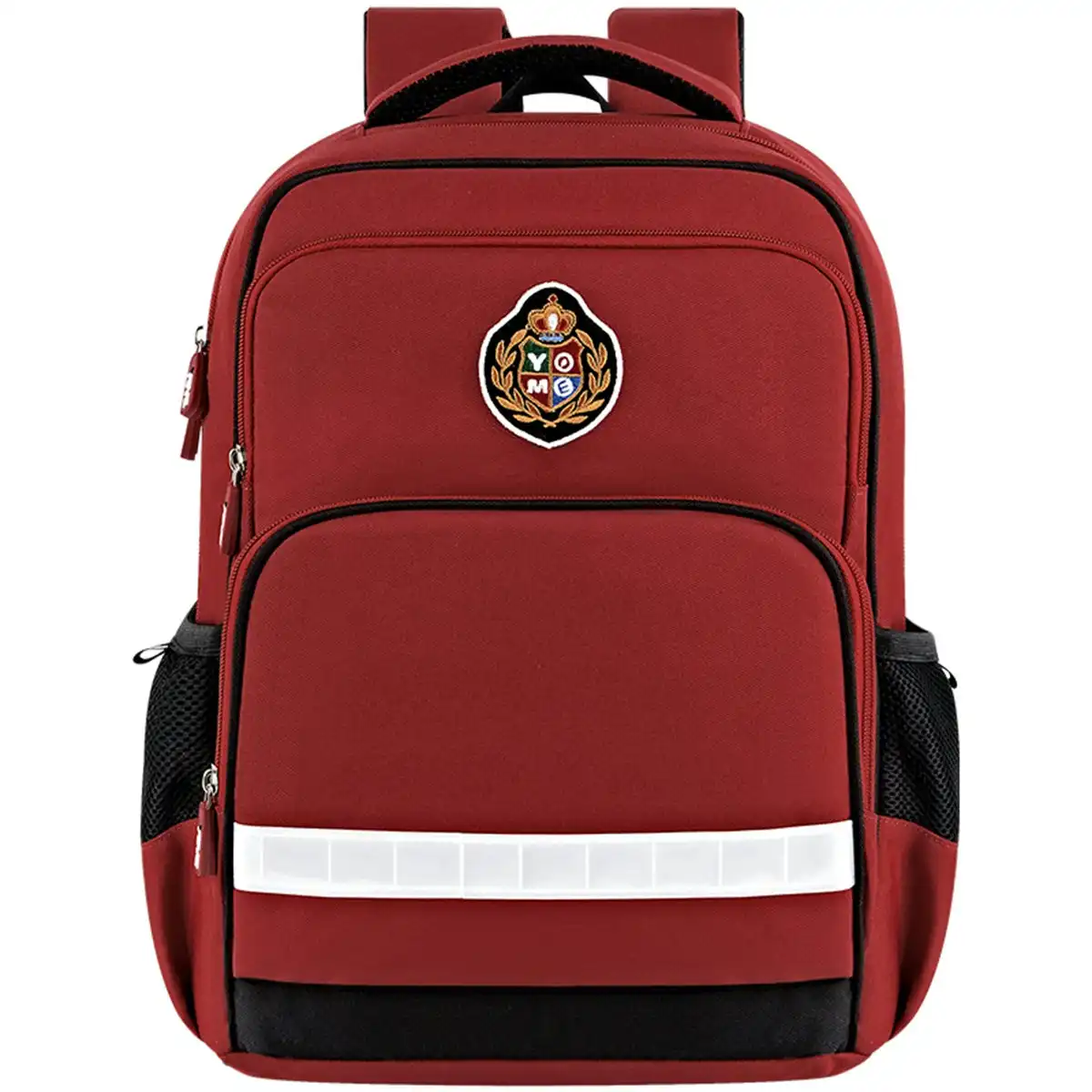Yome Kids School Backpack With Back Support and Airflow Systerm For Year 3-6 Students T202 Red
