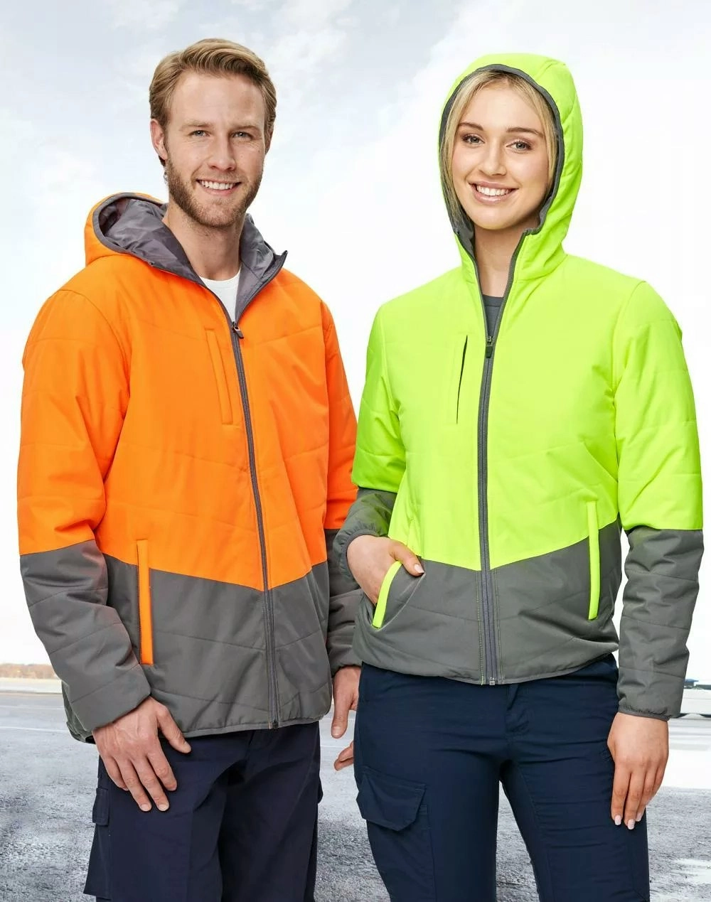 HI VIS Unisex Puffer Jacket