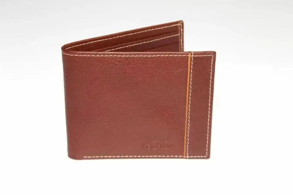 AU Fashion Lined Wallet-Brown