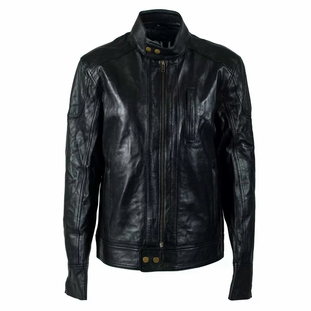 Dean Black Leather Jacket