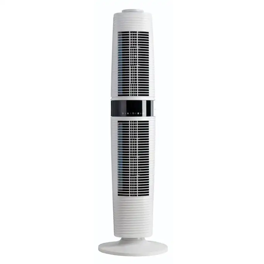 De'Longhi 360-degree Dual Oscillating Tower Fan White