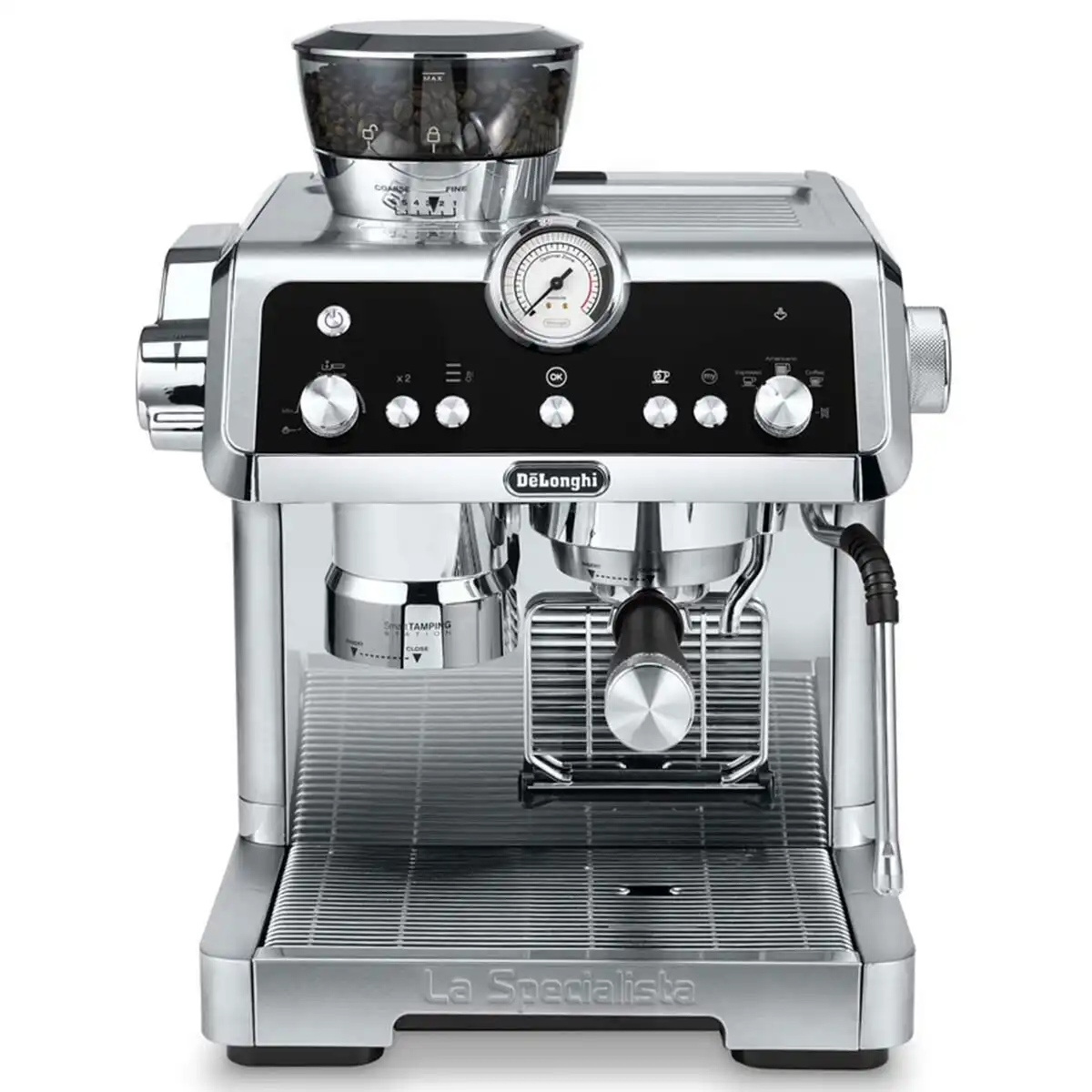 De'Longhi La Specialista Prestigio Manual Coffee Machine Stainless Steel