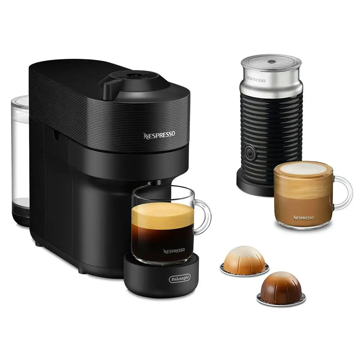 De'Longhi De'Longhi Nespresso Vertuo Pop Bundle Black