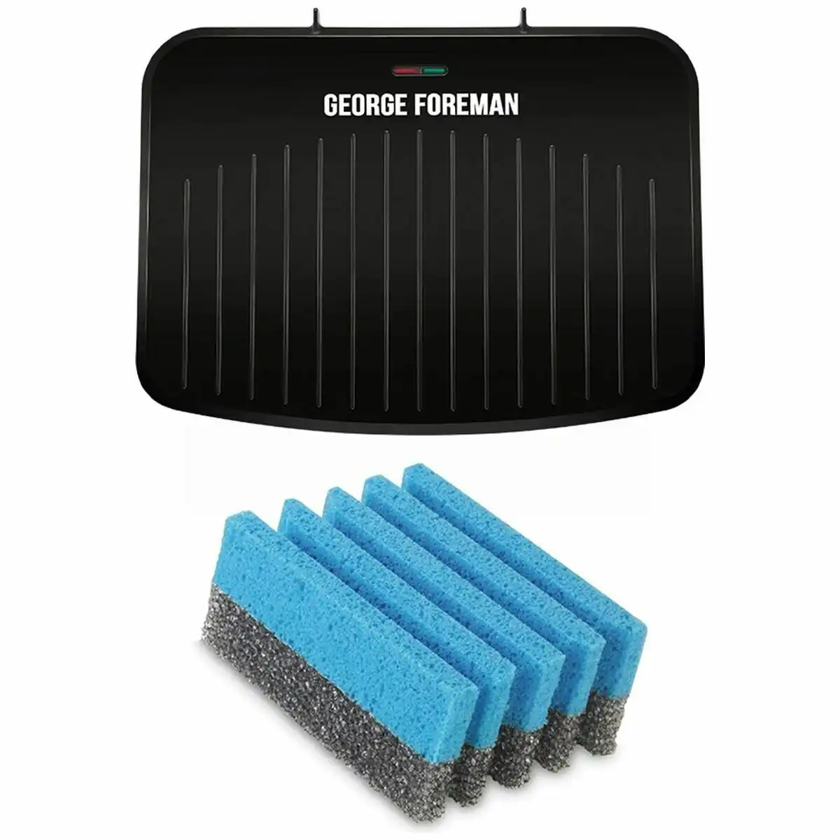 George Foreman Large Fit Grill with Grill Sponge