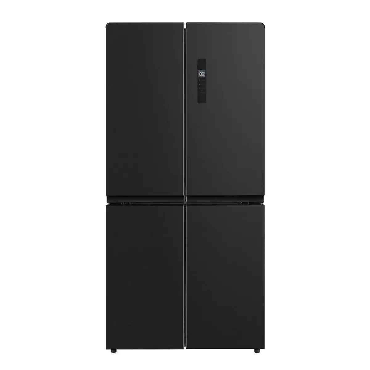 Teka 545L Four Door Refrigerator Black Stainless Steel